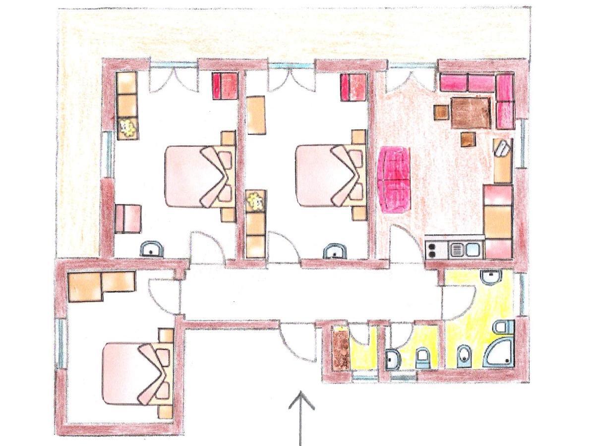 Apartament Manuel'S App Watschinger -Edelweiss Sexten Zewnętrze zdjęcie
